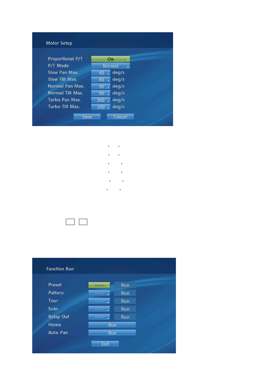 21 function run | Eneo EDC-4222B User Manual | Page 58 / 72