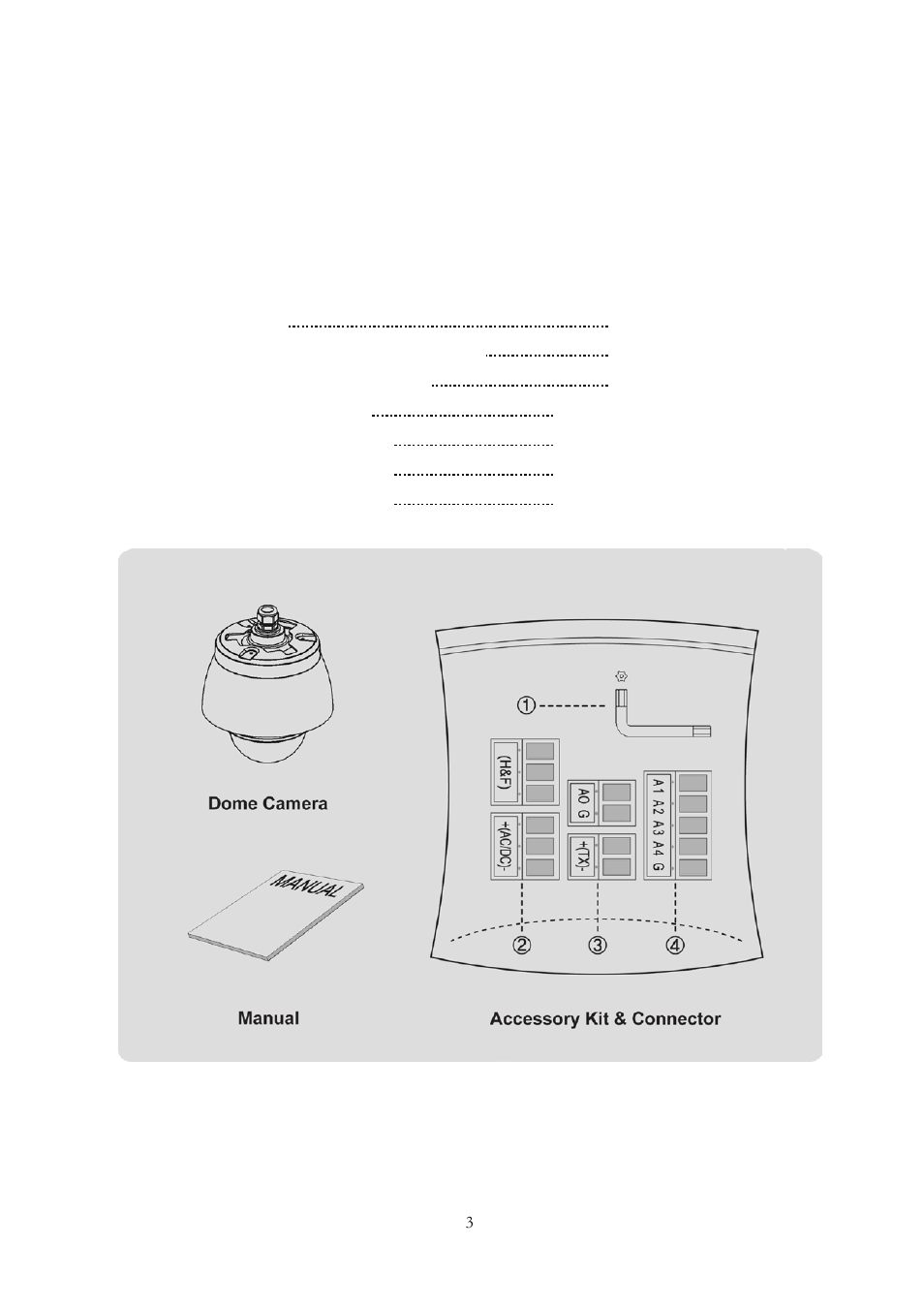 Kapitel 2 – installation und konfiguration, 1 inhalt der packung | Eneo EDMC-3221B/E User Manual | Page 3 / 46
