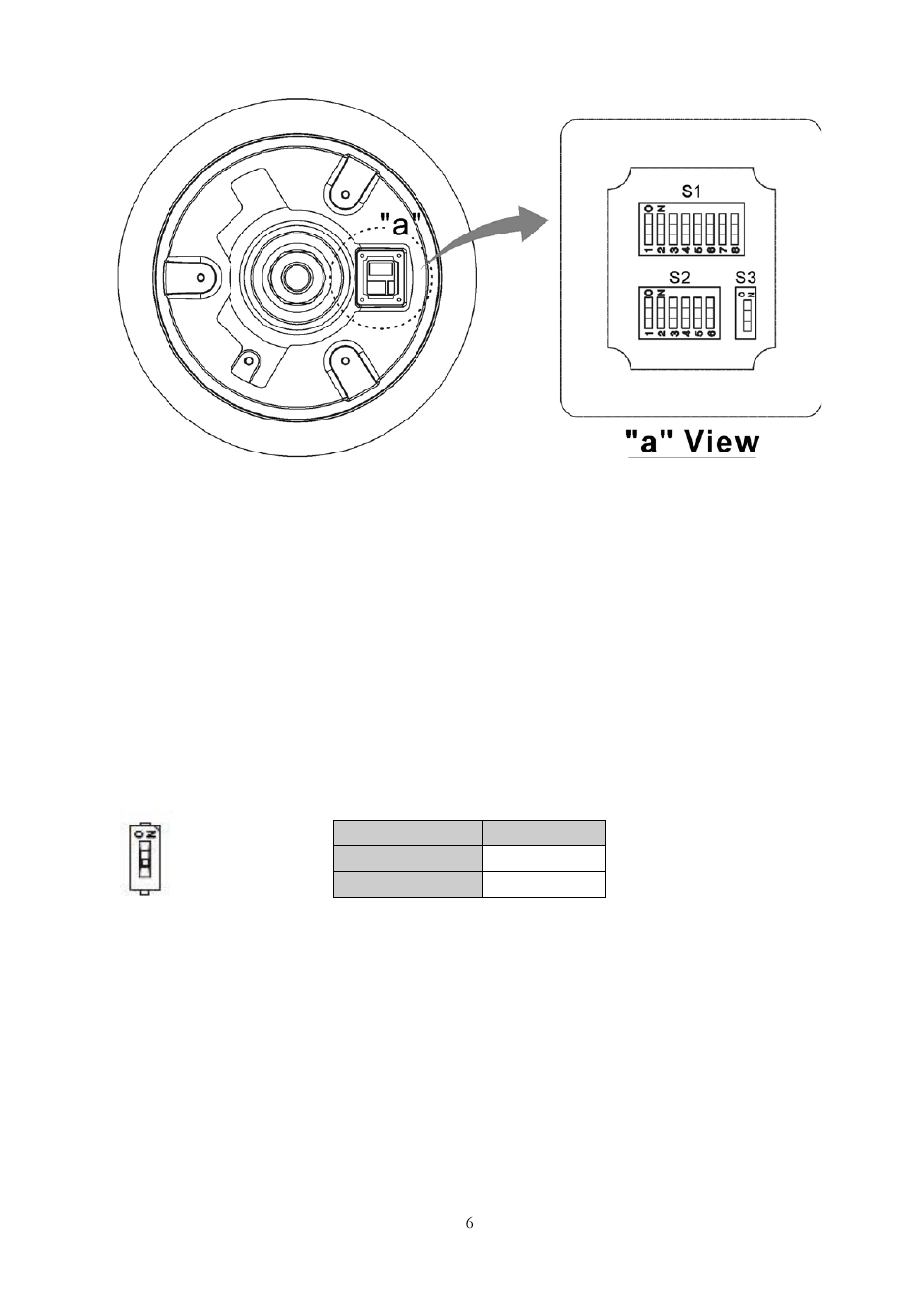 4 einrichten des abschlusses der kuppelkamera | Eneo EDMC-3221B/E User Manual | Page 6 / 46