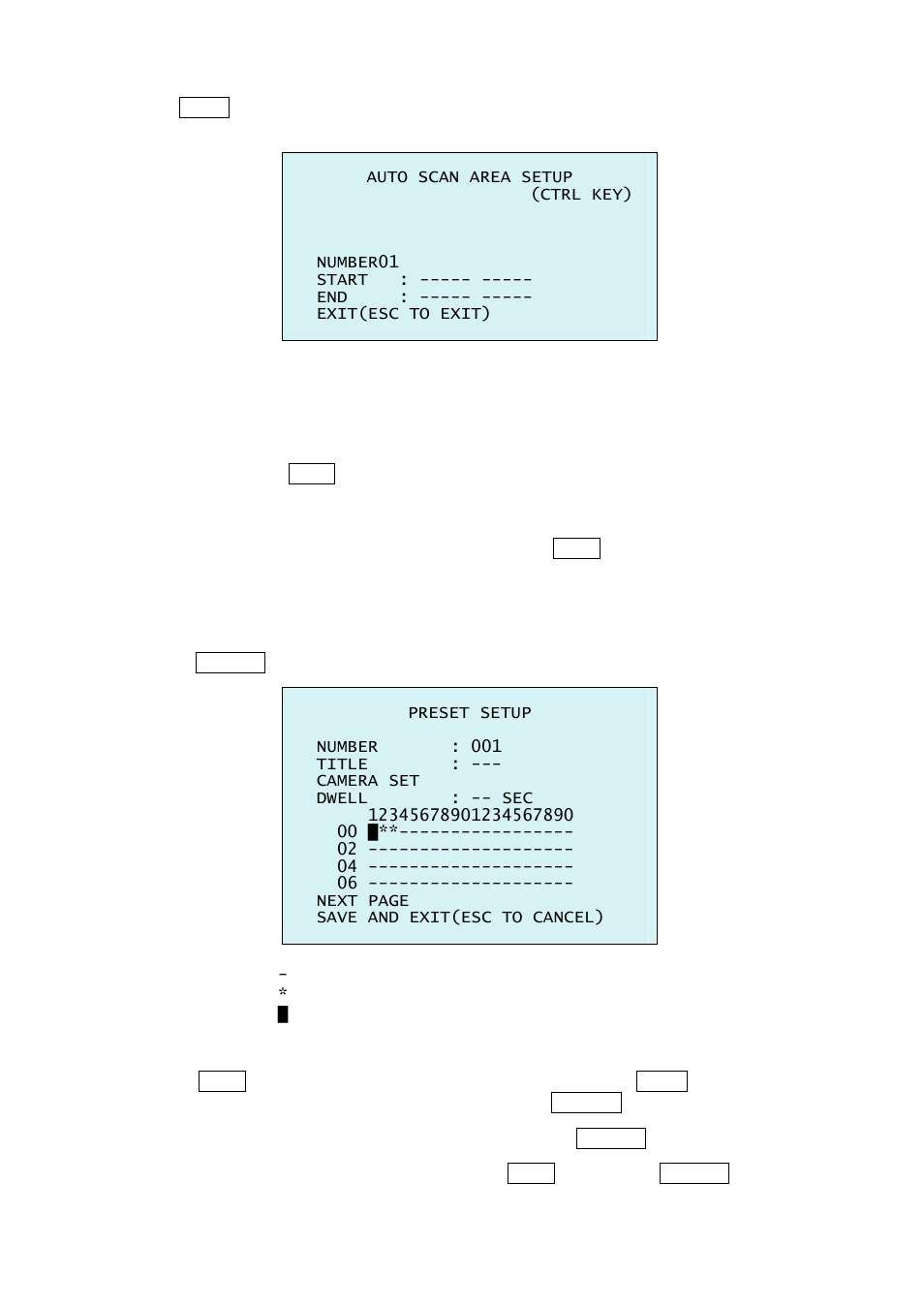 5 preset | Eneo EDMC-3221B User Manual | Page 24 / 48