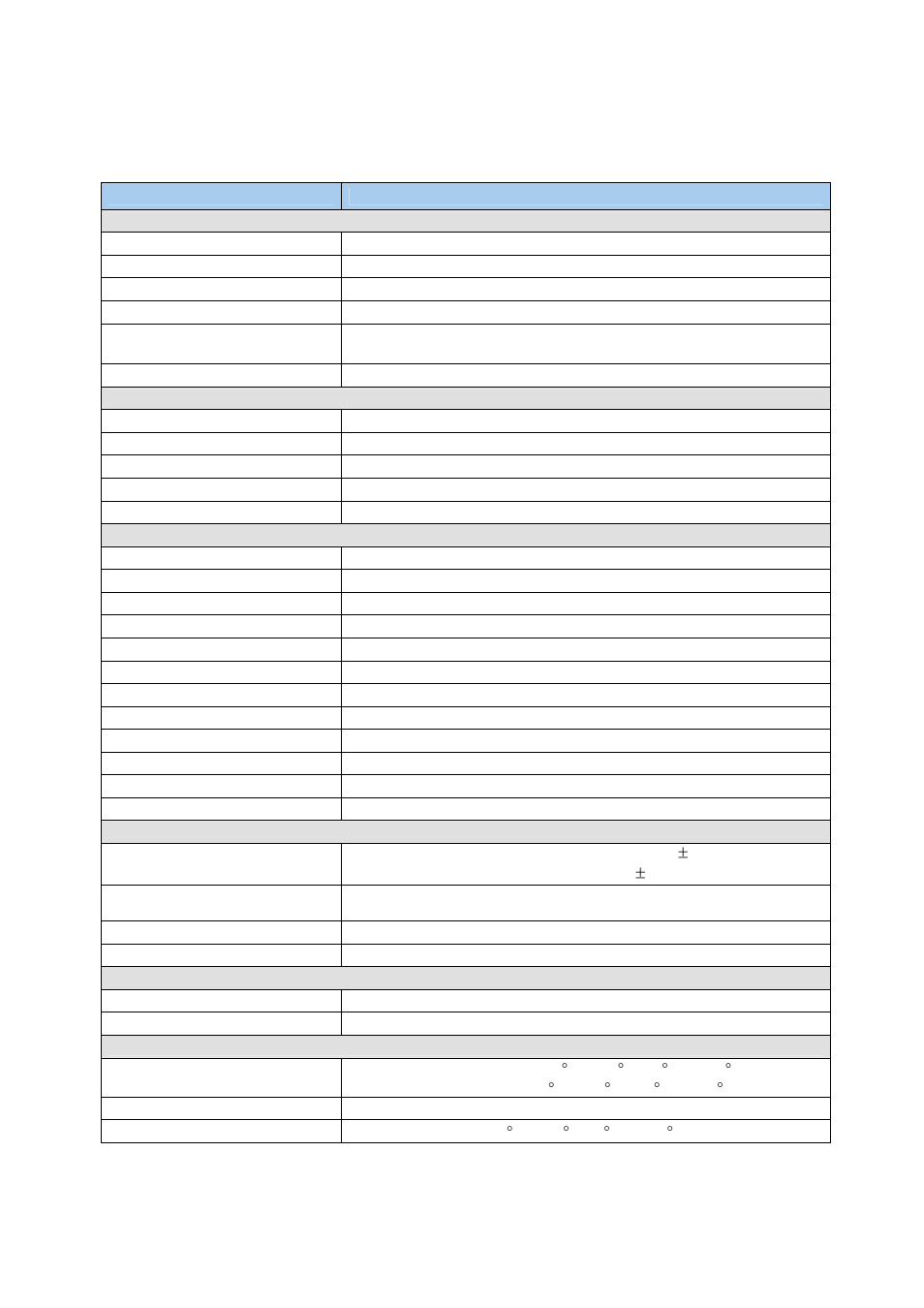 Appendix a — specifications, 22x minitrax iii dome camera | Eneo EDMC-3221B User Manual | Page 42 / 48