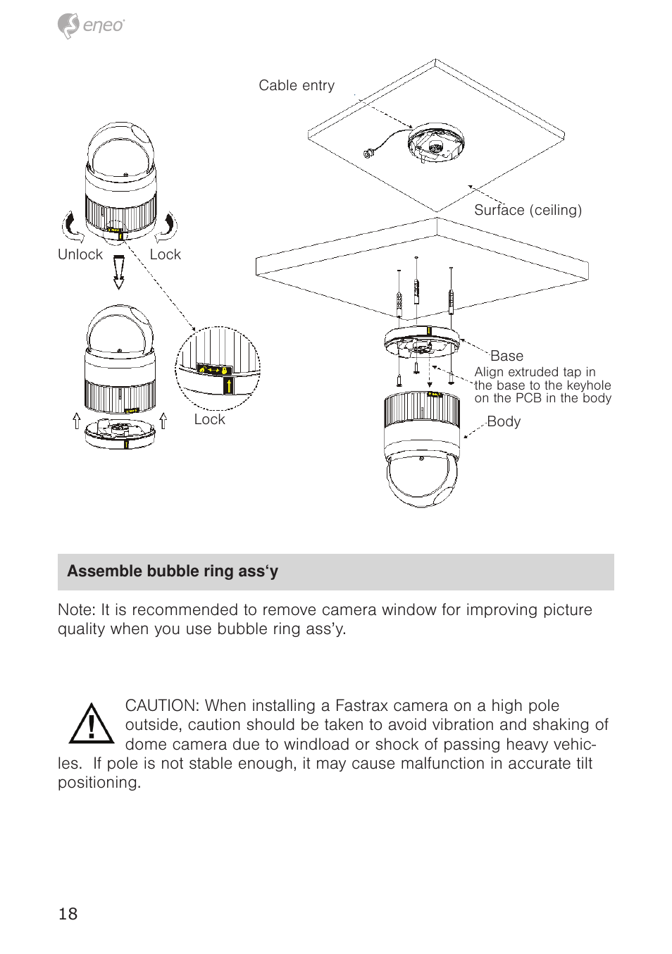 Eneo EDC-4372 User Manual | Page 18 / 72