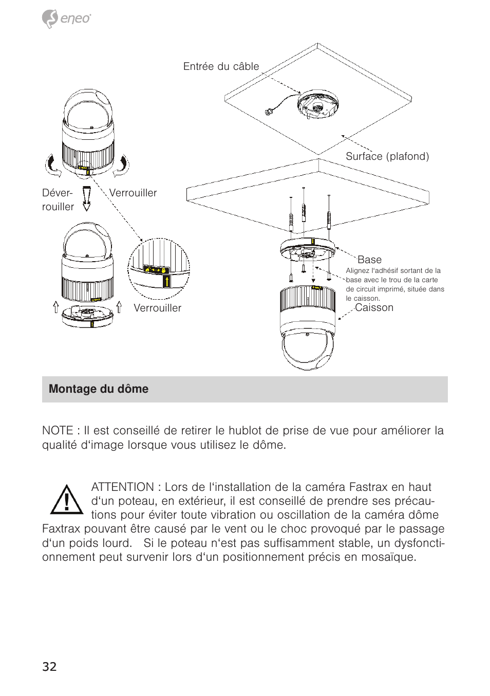 Eneo EDC-4372 User Manual | Page 32 / 72