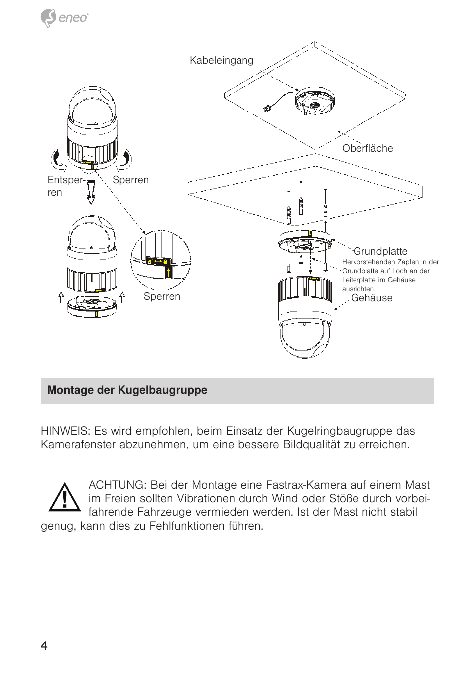 Eneo EDC-4372 User Manual | Page 4 / 72