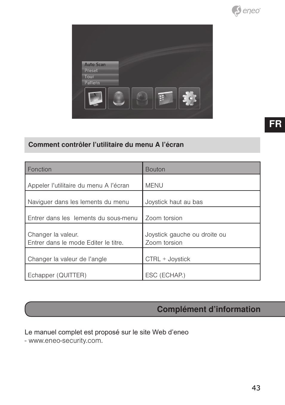 De en fr pl ru | Eneo EDC-4372 User Manual | Page 43 / 72