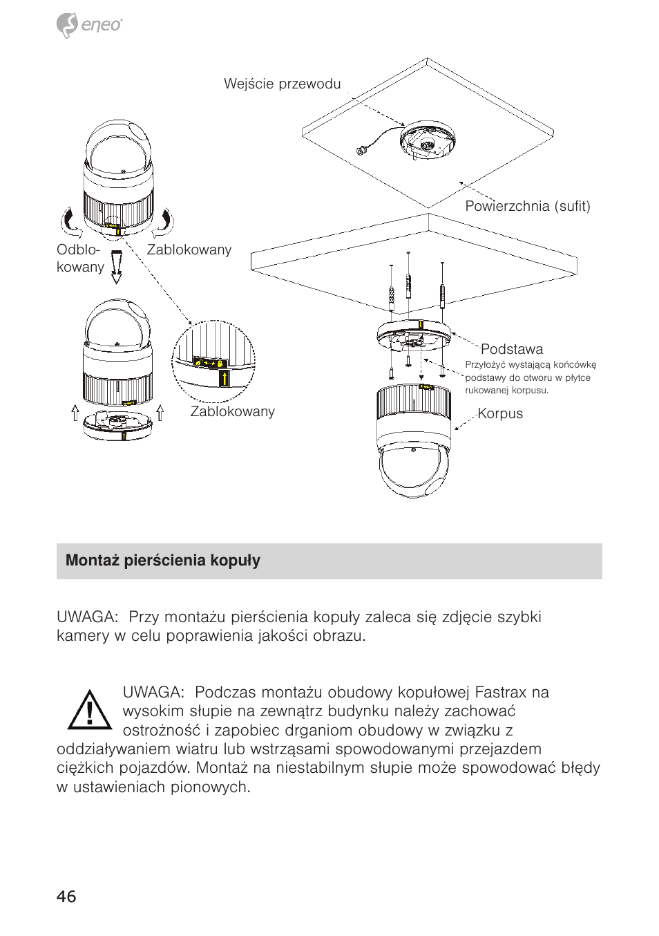 Eneo EDC-4372 User Manual | Page 46 / 72