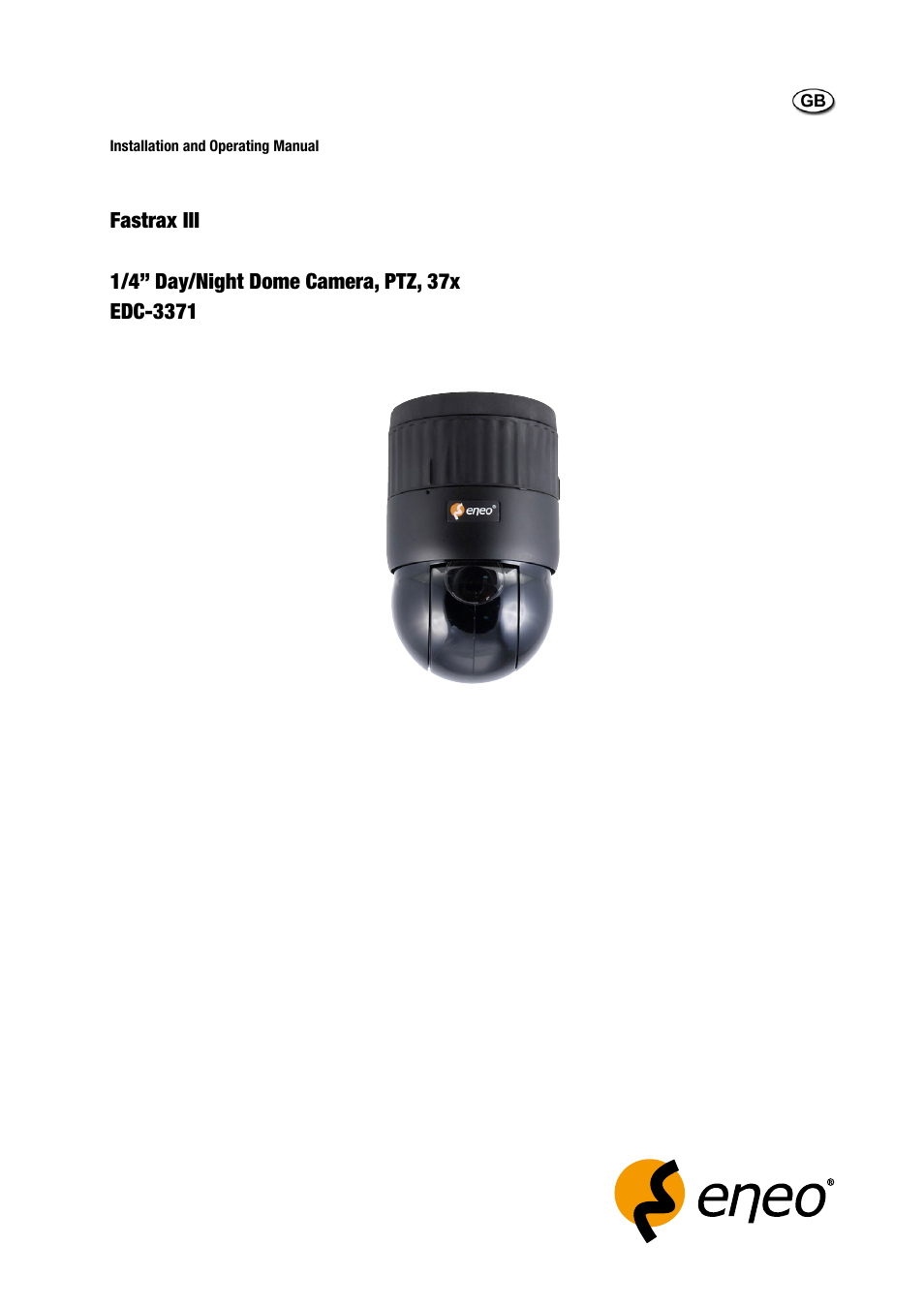 Eneo EDC-3371 User Manual | 36 pages