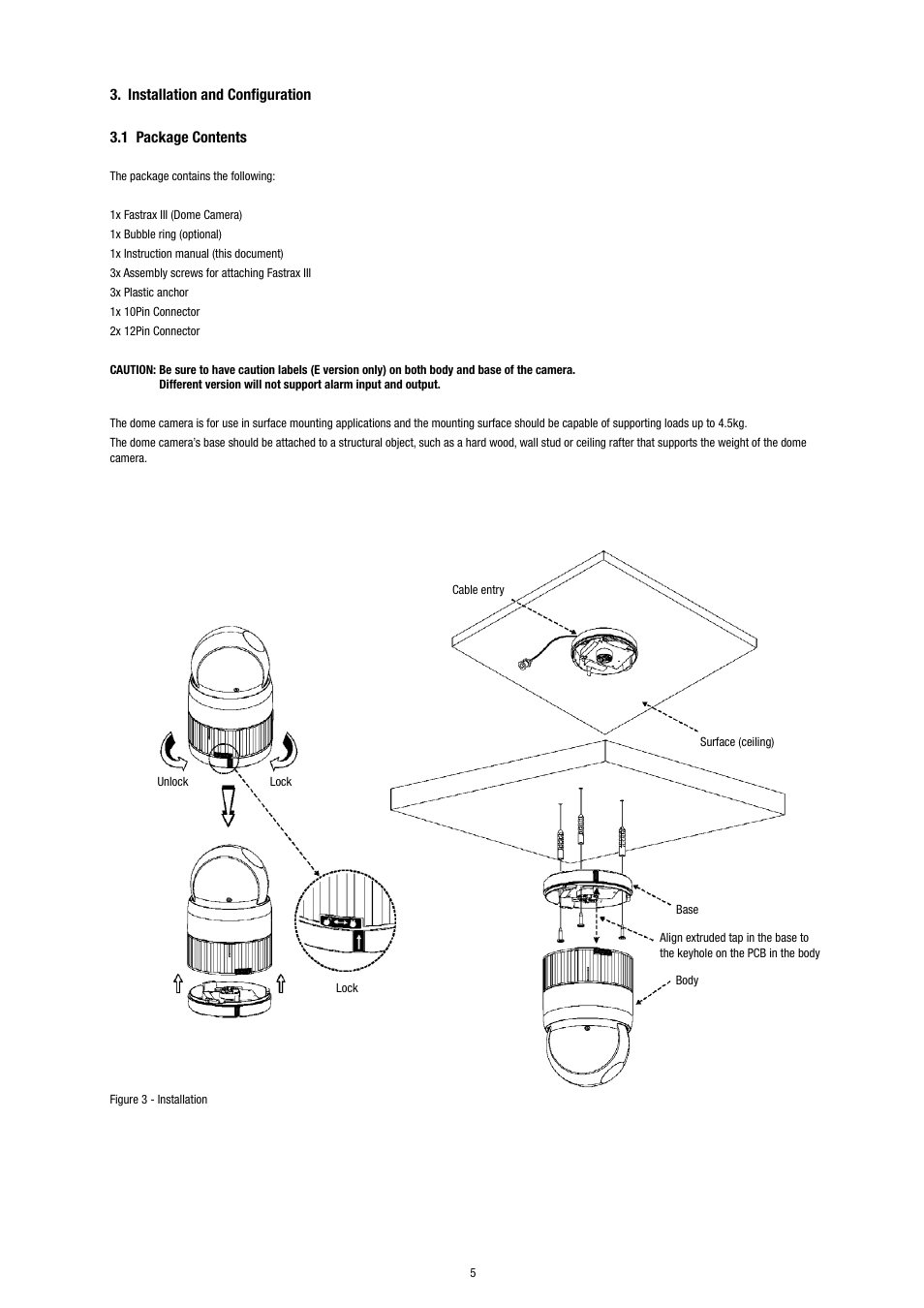 Eneo EDC-3371 User Manual | Page 5 / 36