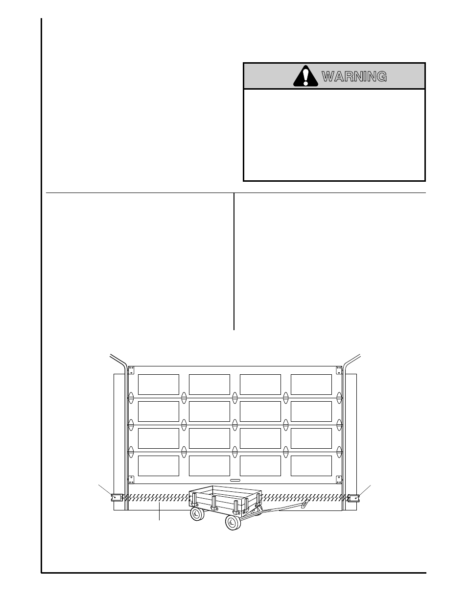 The protector system, Warning, Figure 1 | Chamberlain Series 1200 User Manual | Page 17 / 36