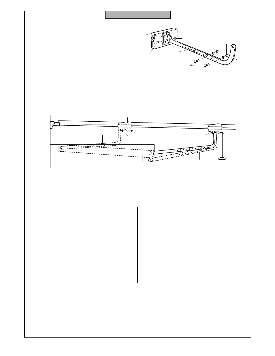 All one-piece doors, Adjustment procedures for one-piece doors | Chamberlain Series 1200 User Manual | Page 23 / 36