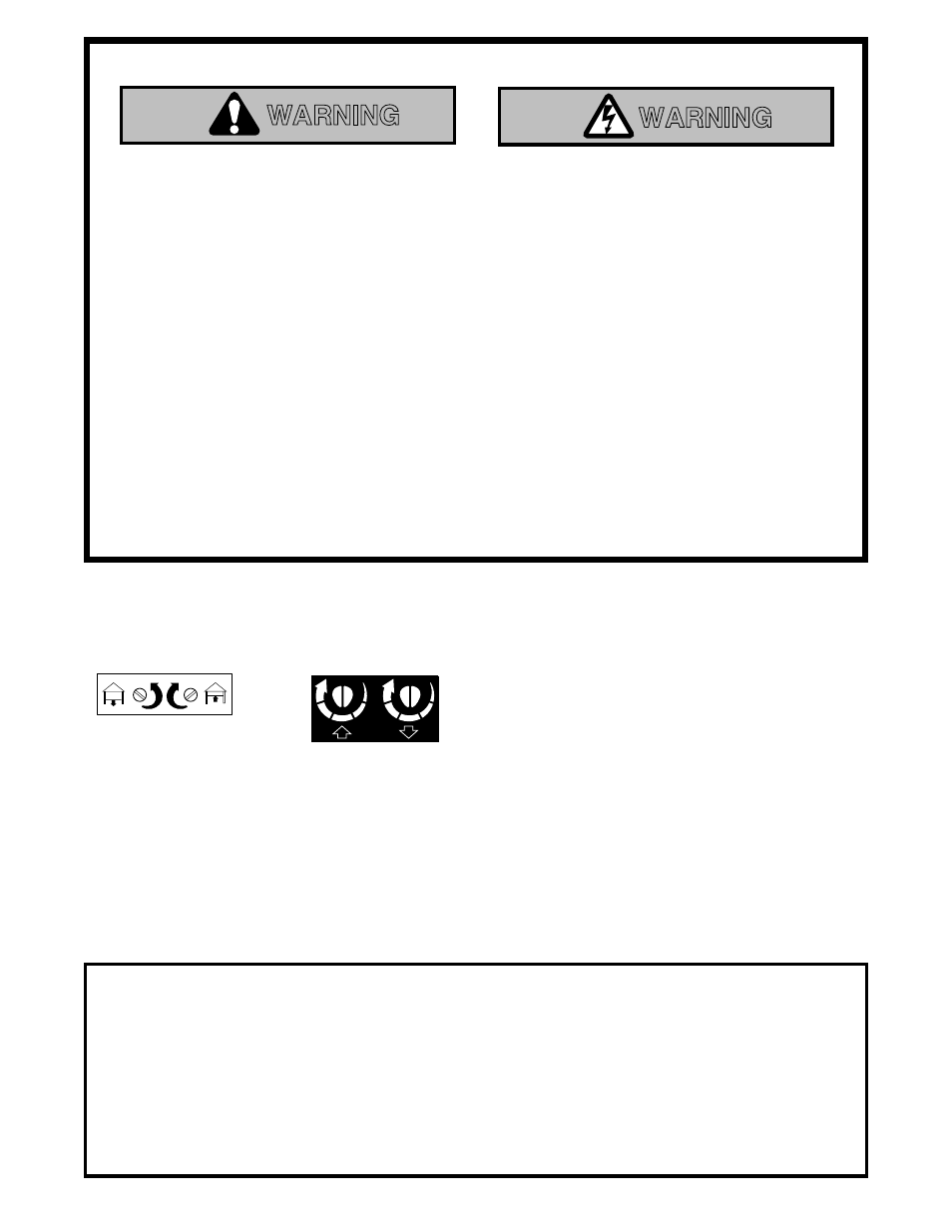 Safety instructions, Care of your opener, Maintenance schedule | Save these instructions, Warning | Chamberlain Series 1200 User Manual | Page 27 / 36