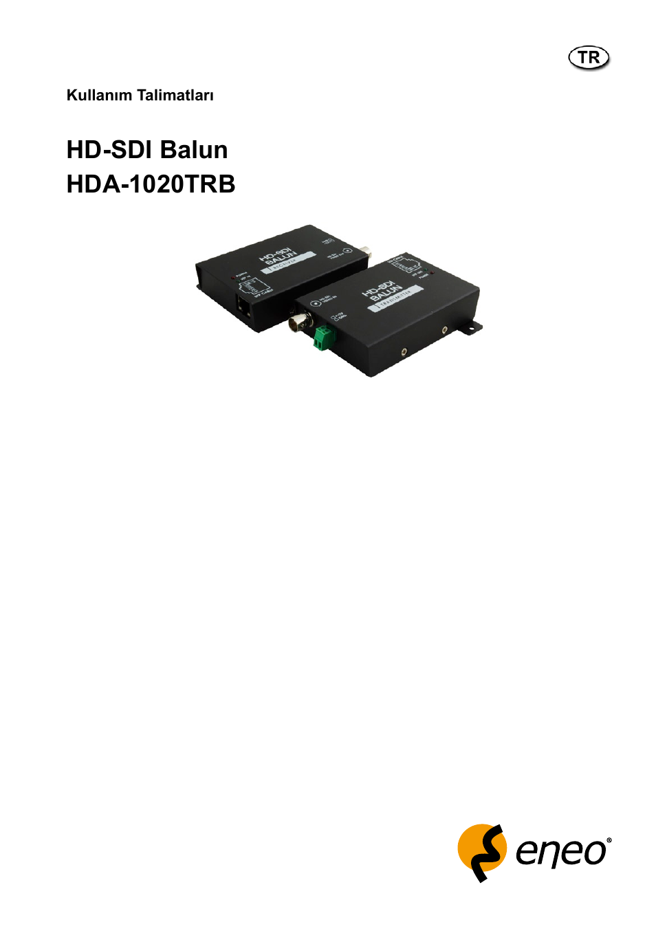 Hd-sdi balun hda-1020trb | Eneo HDA-1020TRB User Manual | Page 29 / 36