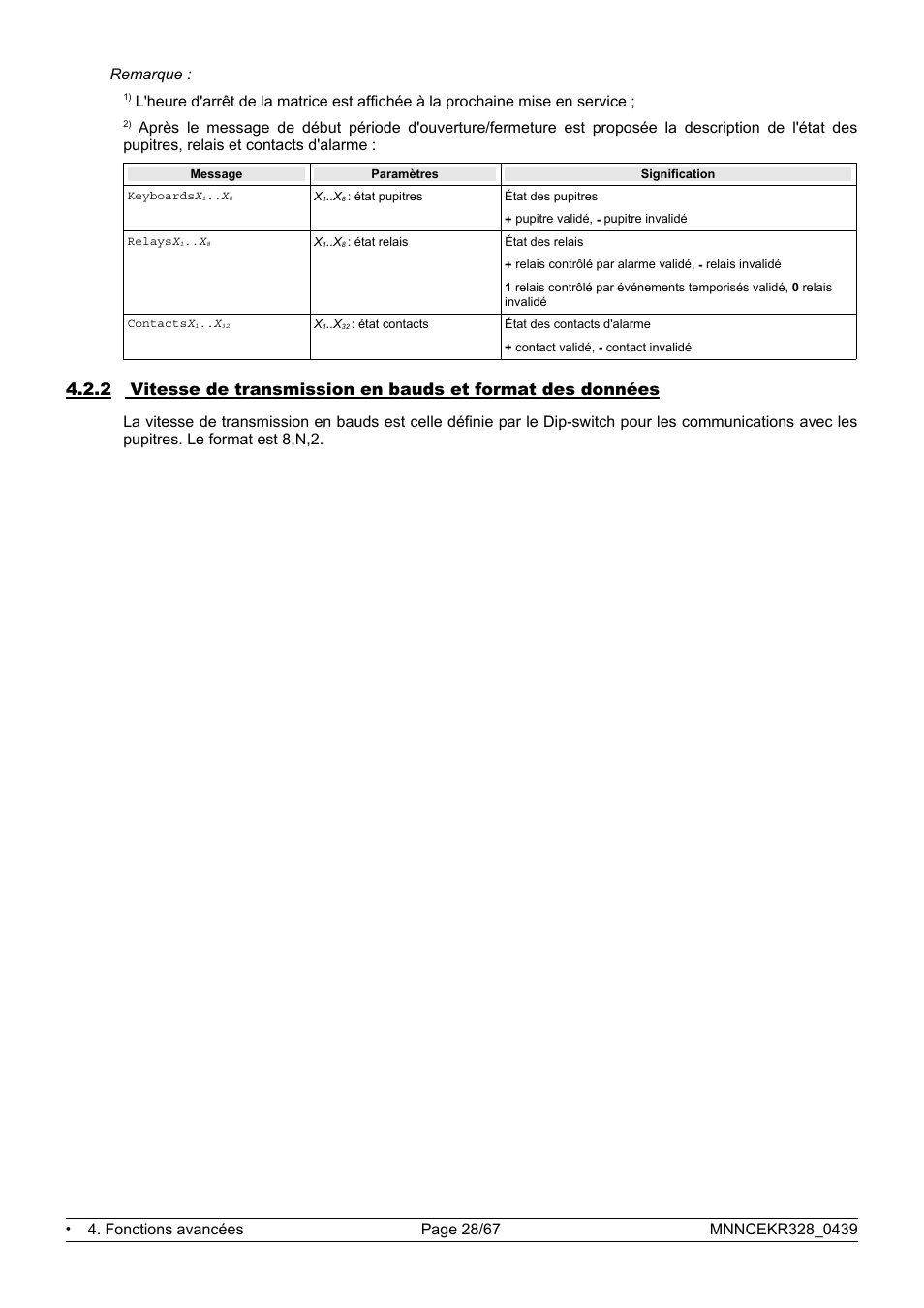 Remarque | Eneo EKR-32/8 User Manual | Page 162 / 204
