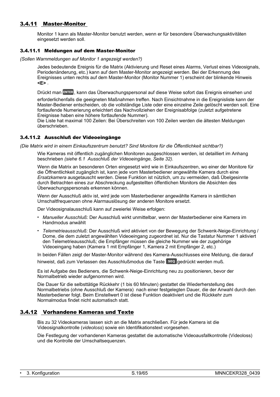 Eneo EKR-32/8 User Manual | Page 21 / 204