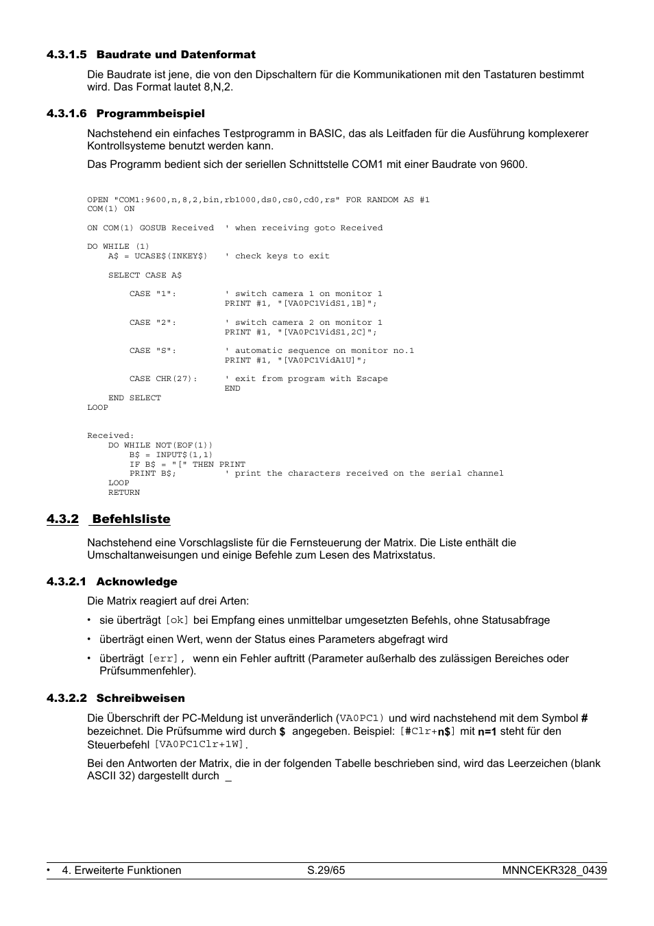 Eneo EKR-32/8 User Manual | Page 31 / 204