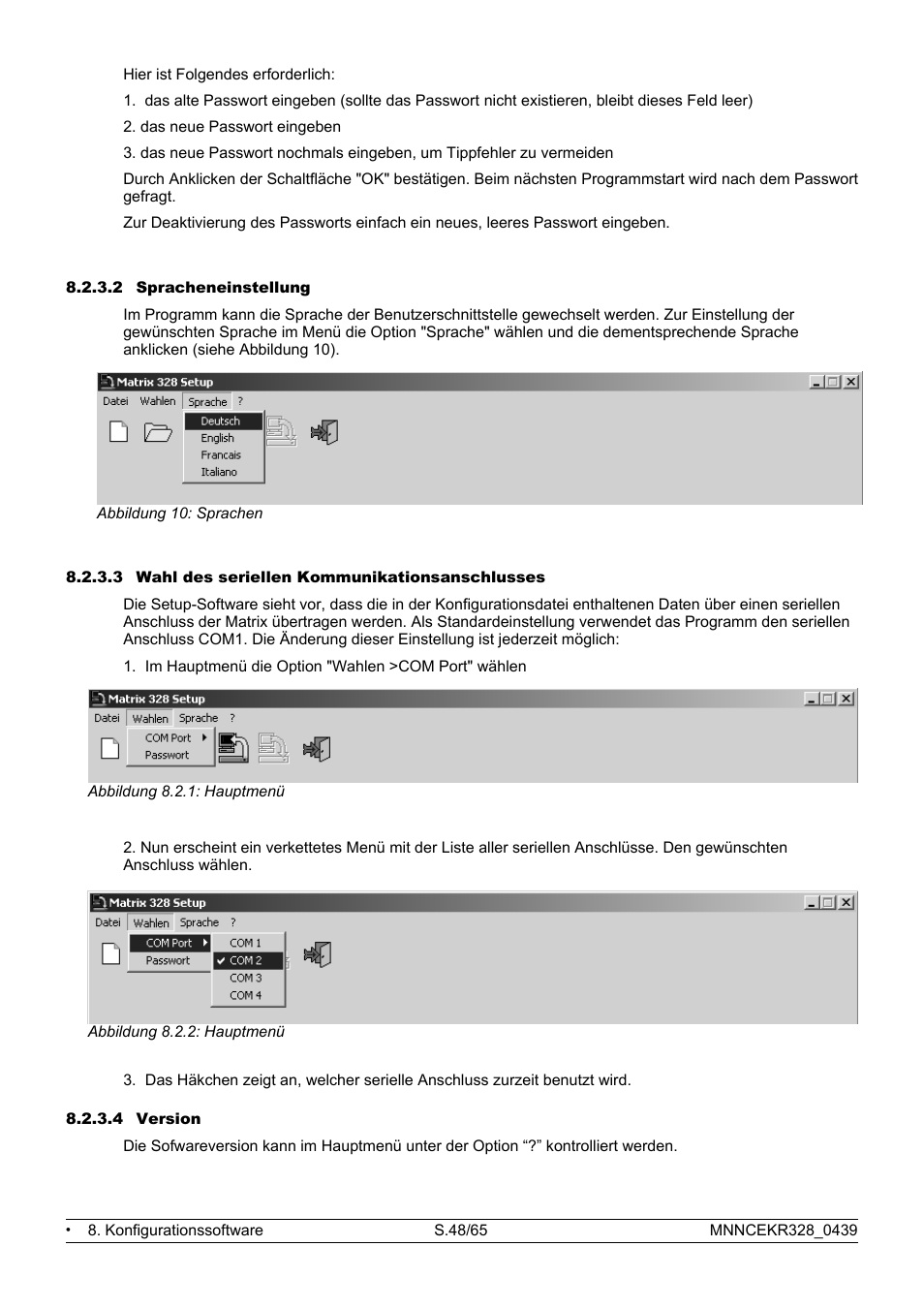 Eneo EKR-32/8 User Manual | Page 50 / 204