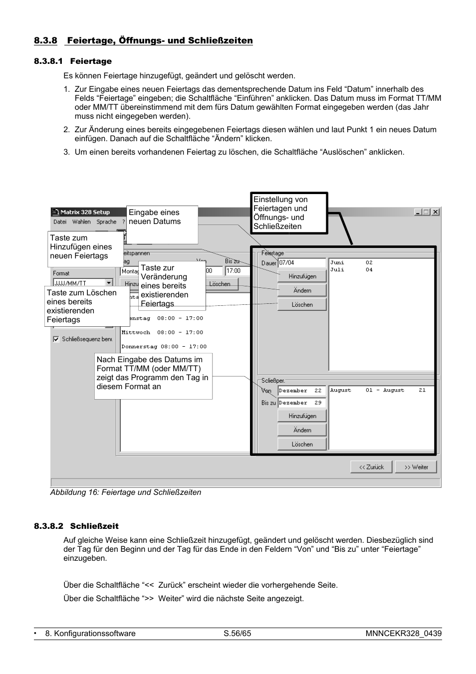 Eneo EKR-32/8 User Manual | Page 58 / 204