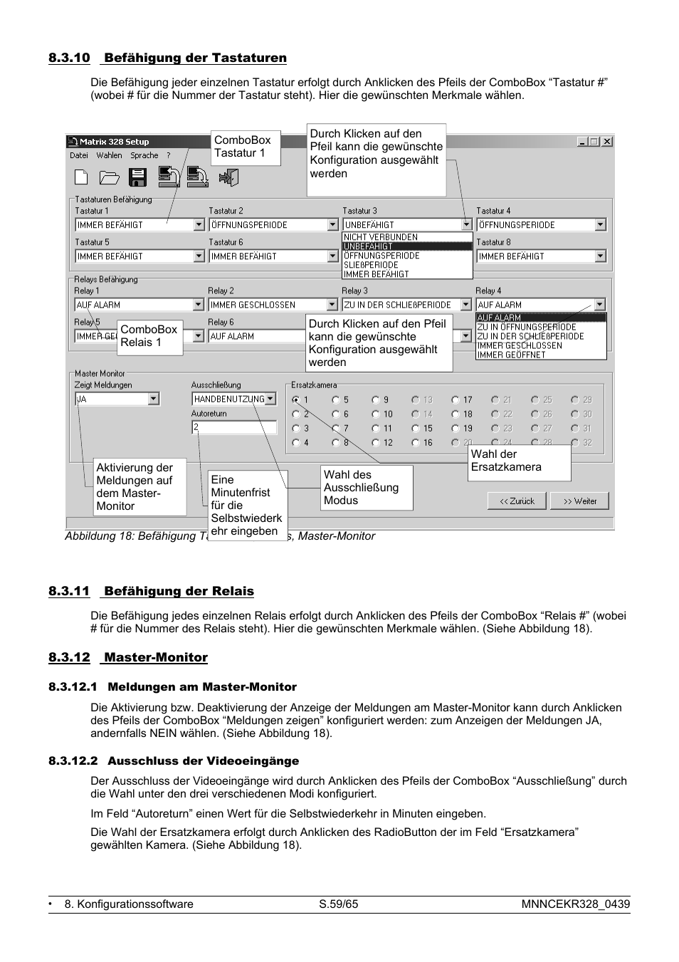 Eneo EKR-32/8 User Manual | Page 61 / 204