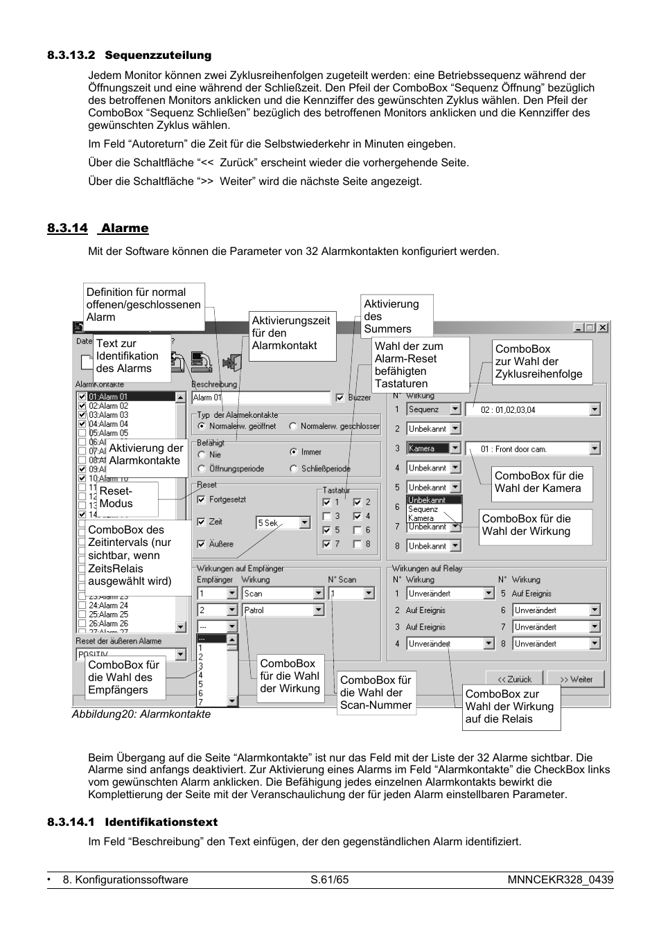 Eneo EKR-32/8 User Manual | Page 63 / 204