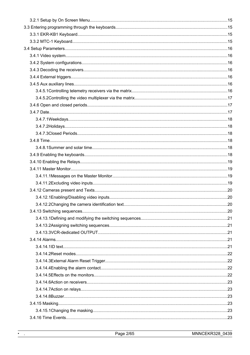 Eneo EKR-32/8 User Manual | Page 70 / 204