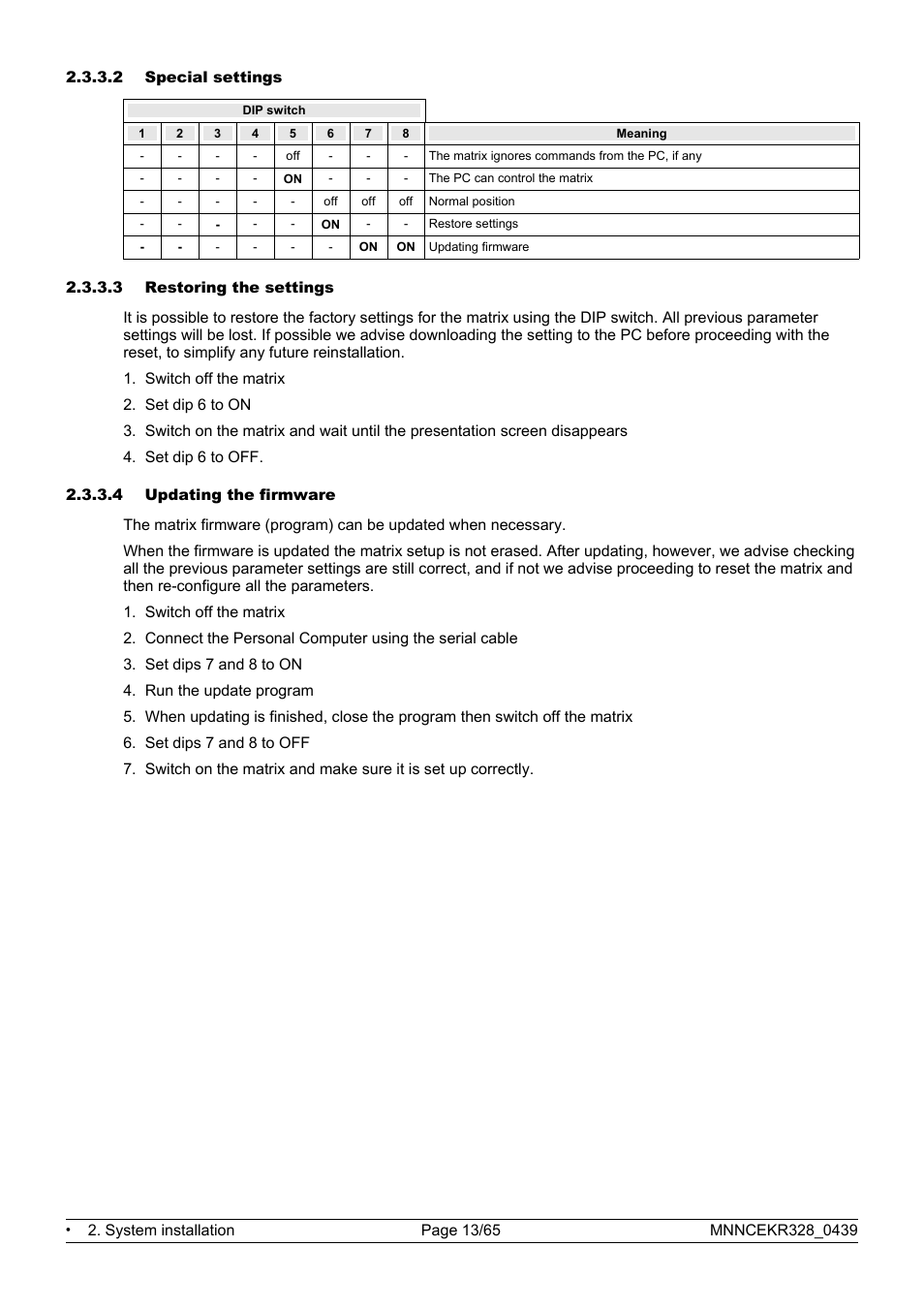 Eneo EKR-32/8 User Manual | Page 81 / 204