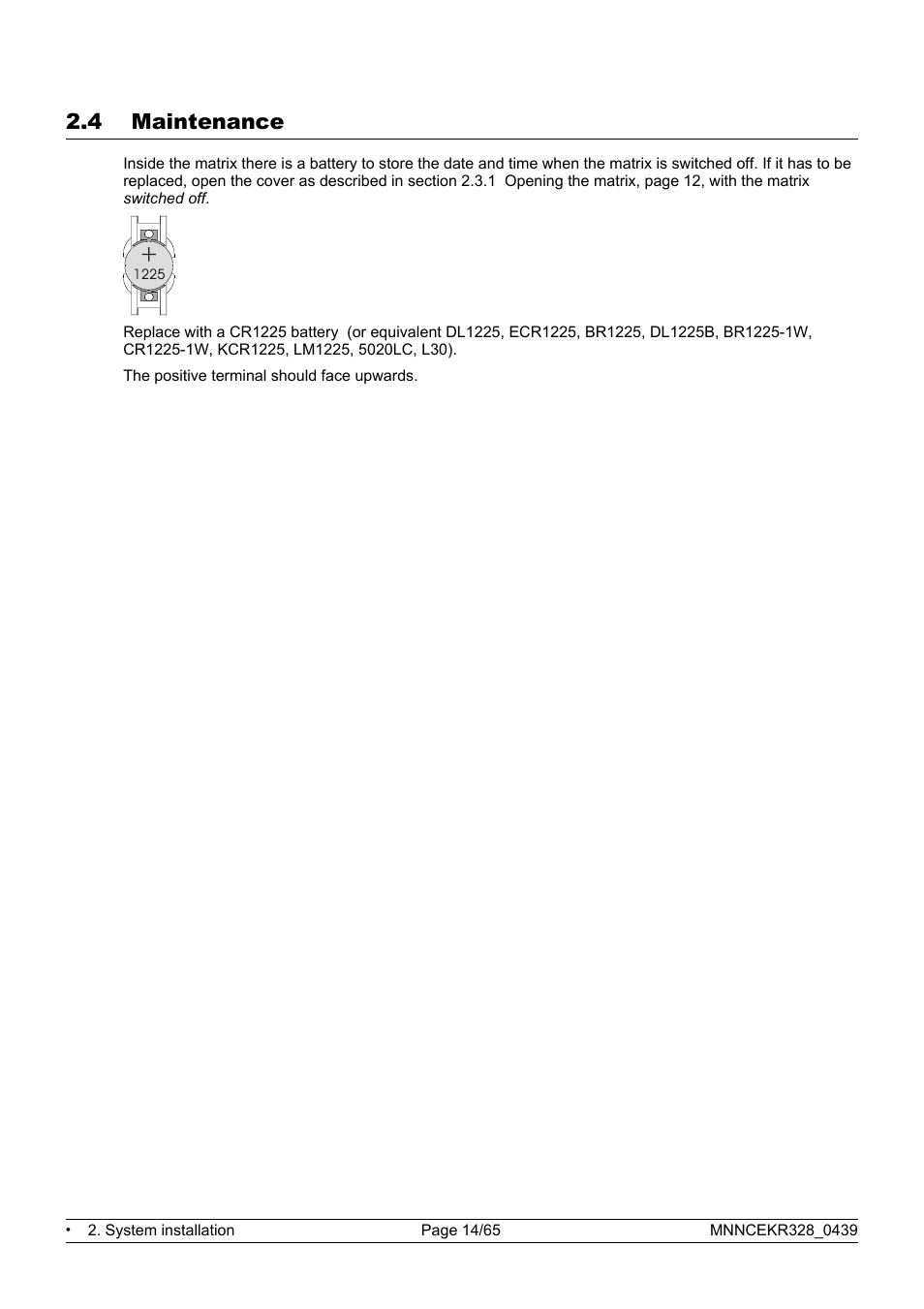 4 maintenance | Eneo EKR-32/8 User Manual | Page 82 / 204