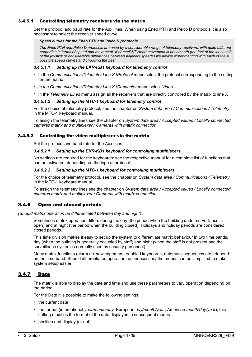 Eneo EKR-32/8 User Manual | Page 85 / 204