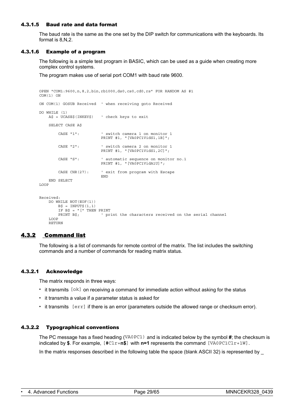 Eneo EKR-32/8 User Manual | Page 97 / 204