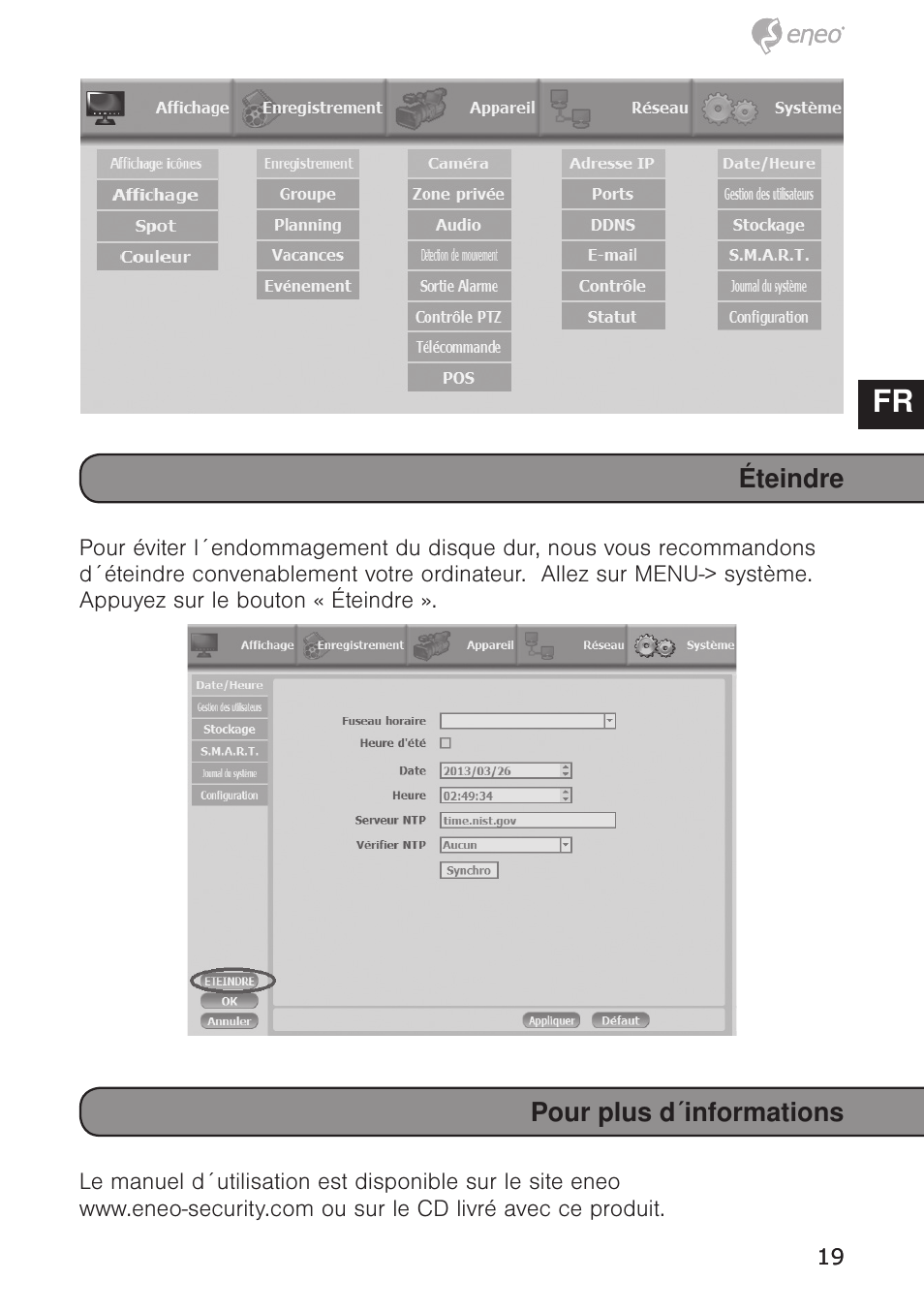 De en fr pl ru | Eneo HDR-5004AH1.0 User Manual | Page 19 / 32