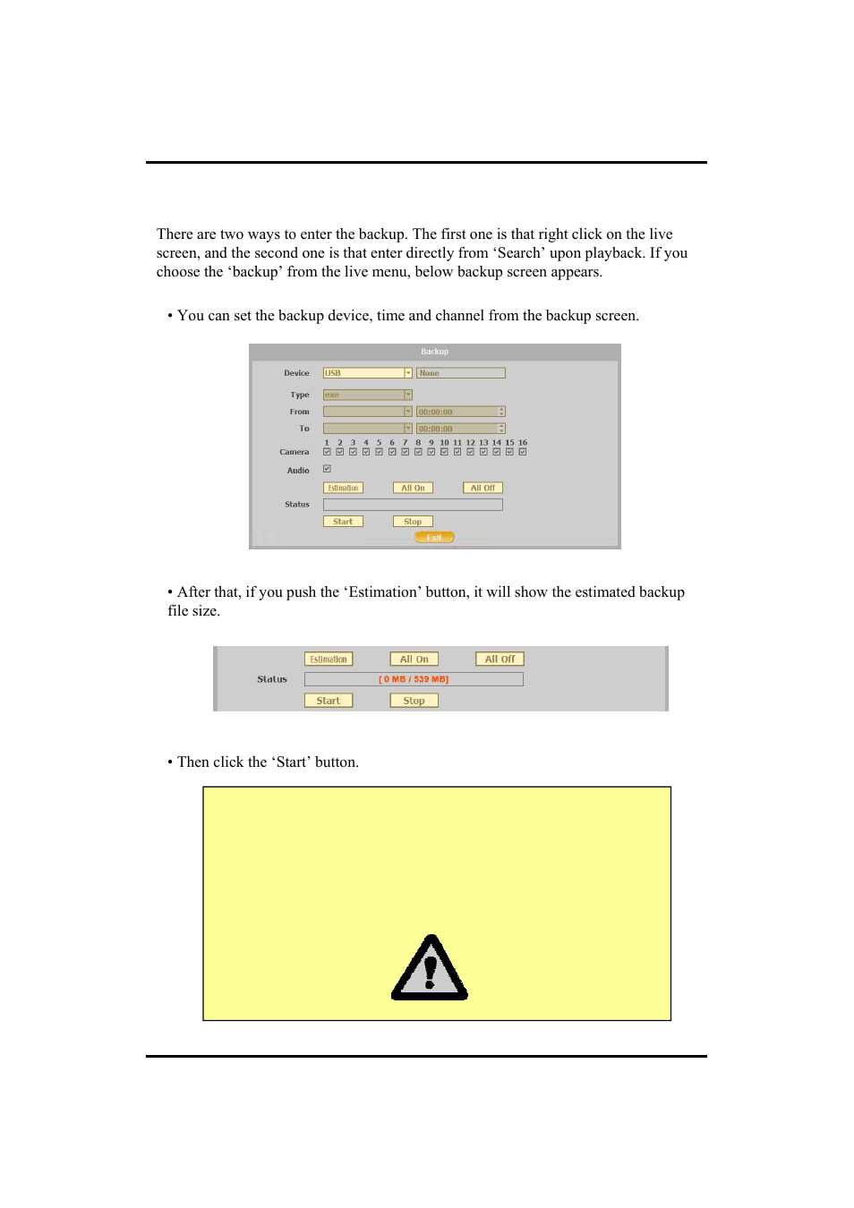 Warning | Eneo HDR-5004AH1.0 User Manual | Page 26 / 75
