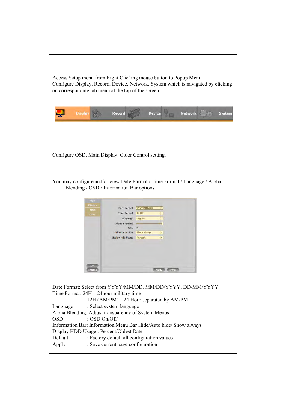 4. setup mode | Eneo HDR-5004AH1.0 User Manual | Page 35 / 75