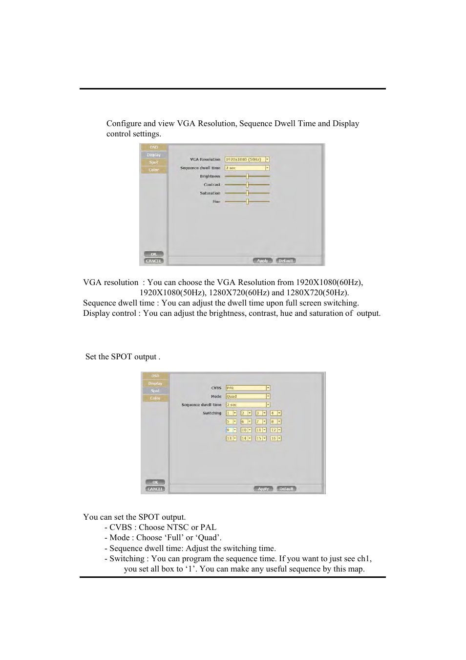 Eneo HDR-5004AH1.0 User Manual | Page 36 / 75