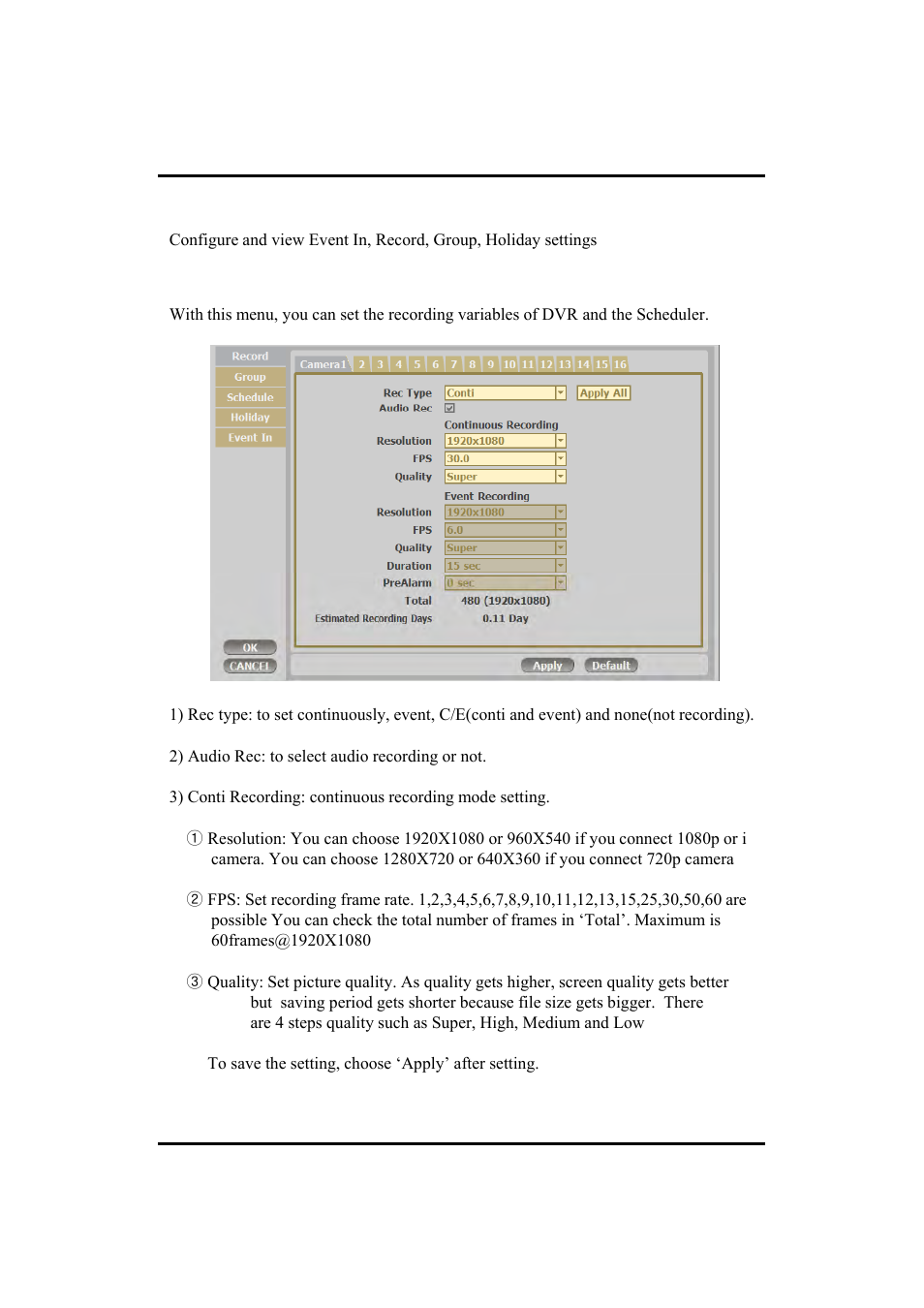 Eneo HDR-5004AH1.0 User Manual | Page 37 / 75