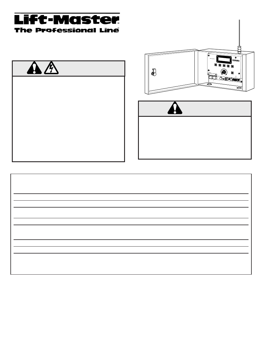 Chamberlain 1025 User Manual | 8 pages