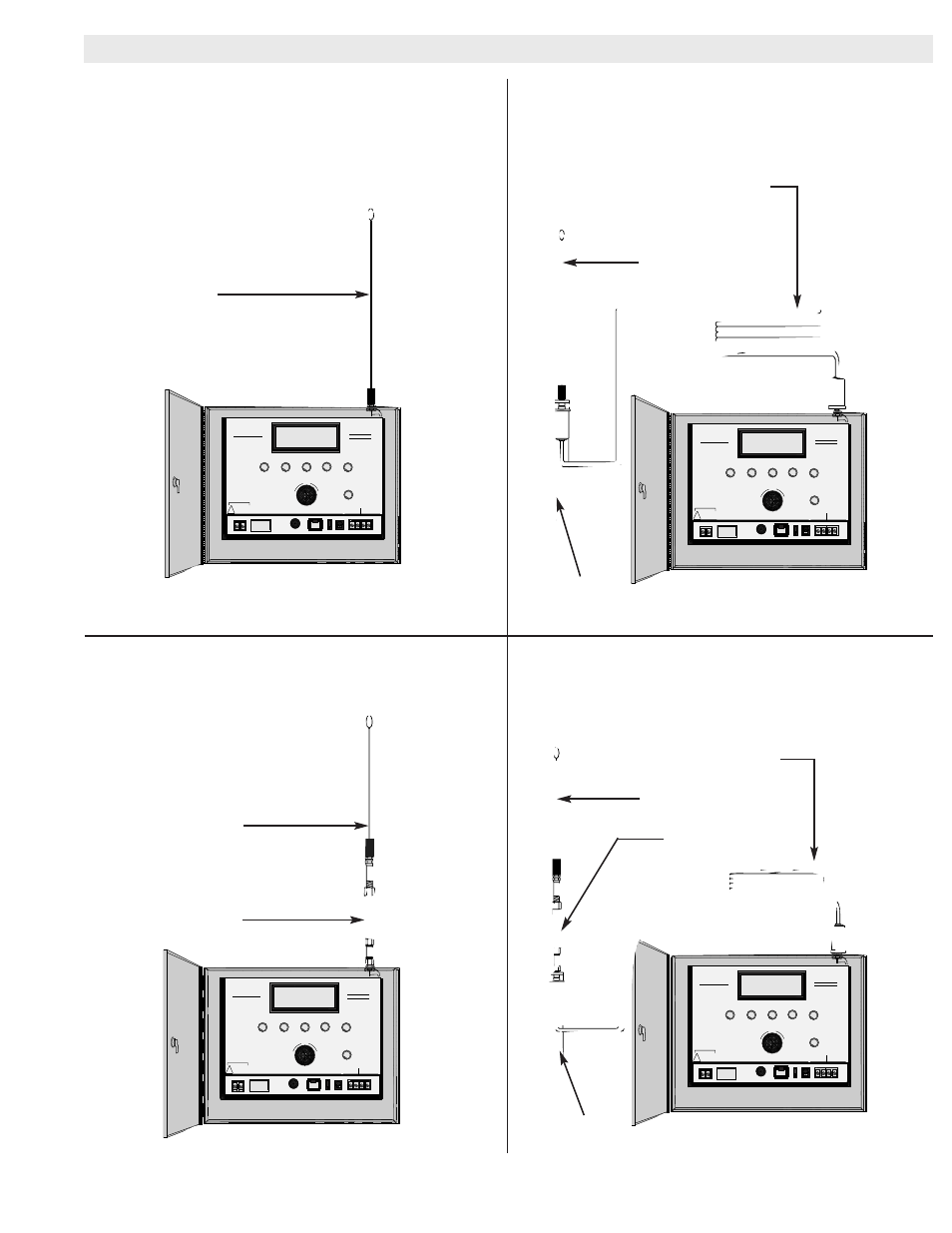 Antenna configurations | Chamberlain 1025 User Manual | Page 3 / 8