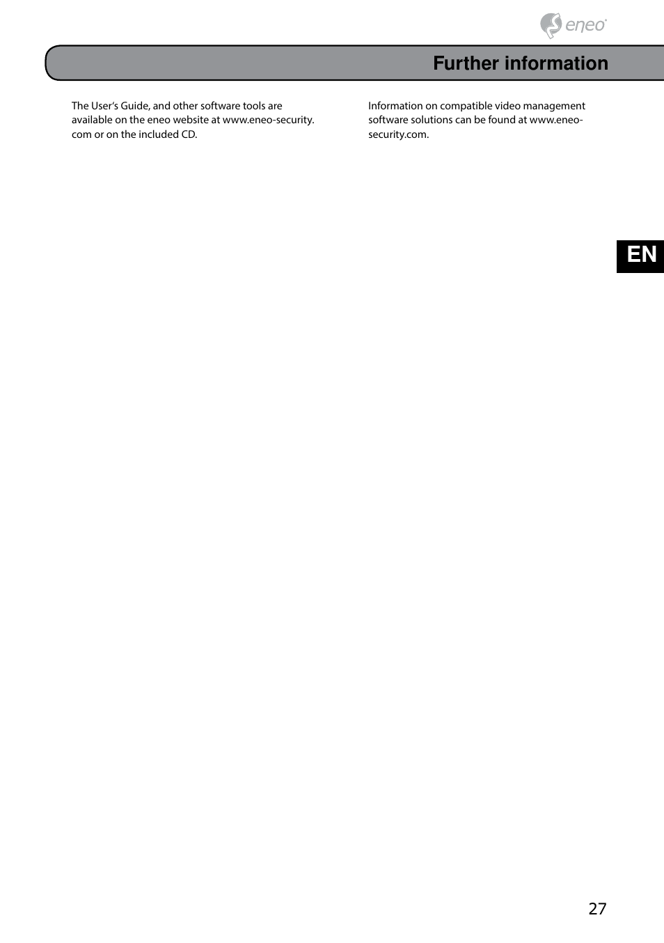 De en fr pl ru | Eneo PNR-5304/4TB User Manual | Page 27 / 68