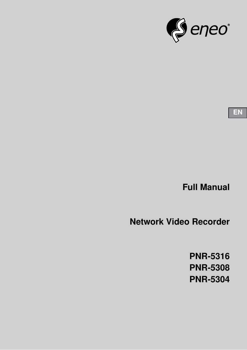 Eneo PNR-5304/4TB User Manual | 88 pages