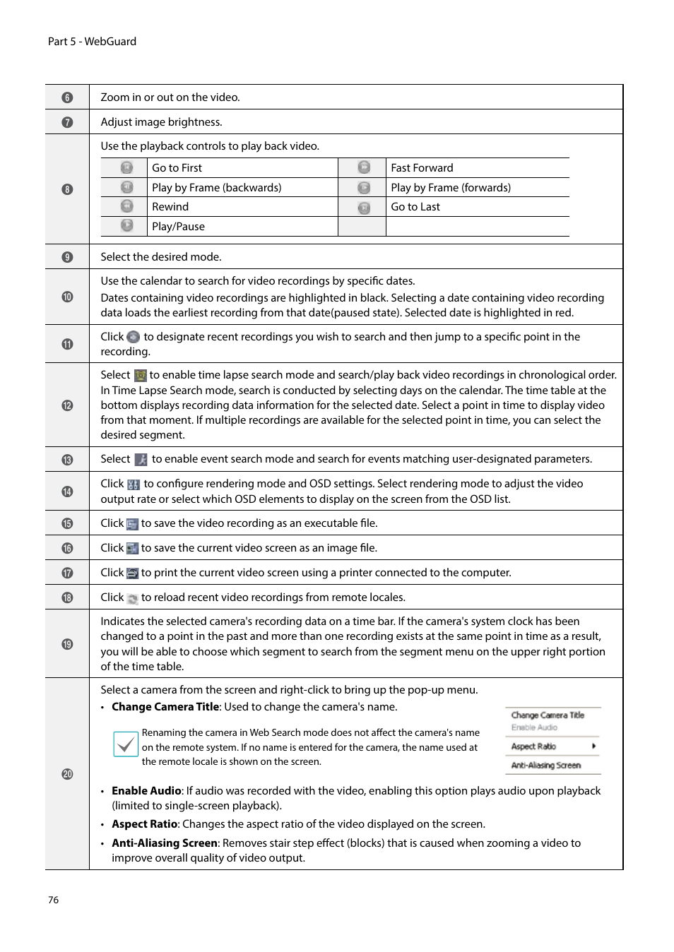 Eneo PNR-5304/4TB User Manual | Page 76 / 88
