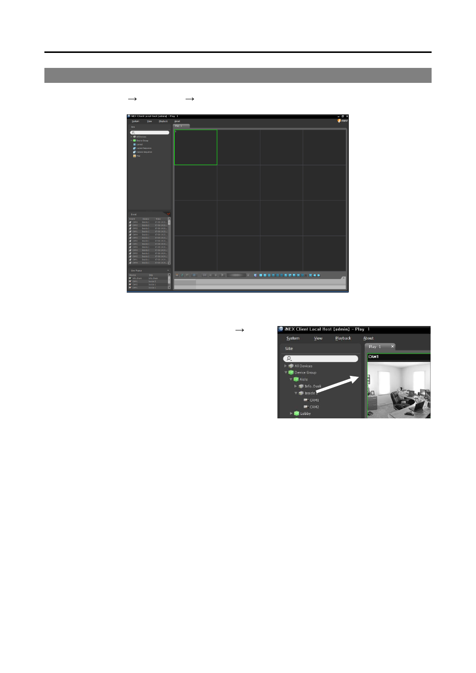 5 playing recorded video | Eneo PNR-5108 User Manual | Page 24 / 32