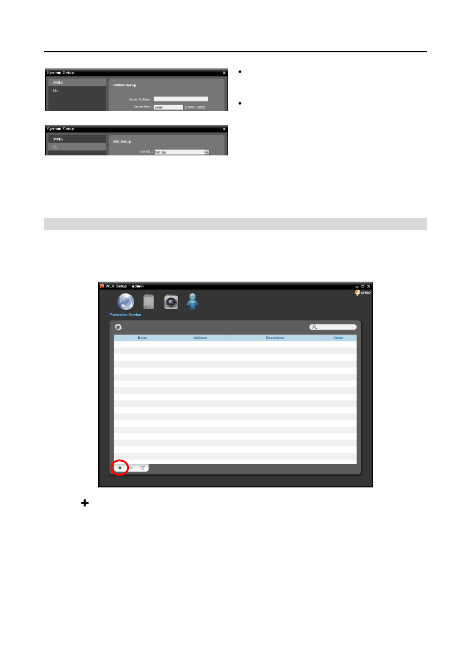 Registering service | Eneo PNR-5108 User Manual | Page 28 / 32