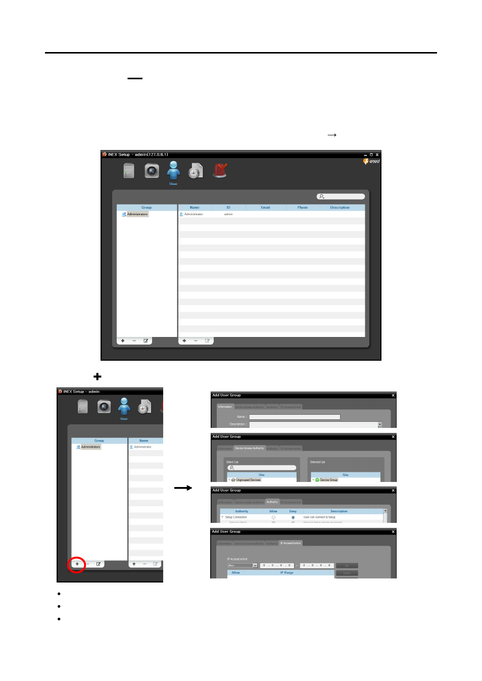 Chapter 13, User management, Chapter 13 — user management | Eneo PNR-5108 User Manual | Page 110 / 152