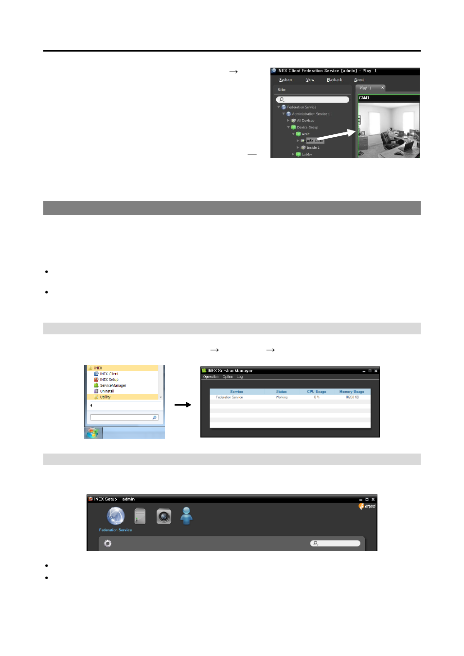 3 system overview, Service manager setup | Eneo PNR-5108 User Manual | Page 143 / 152