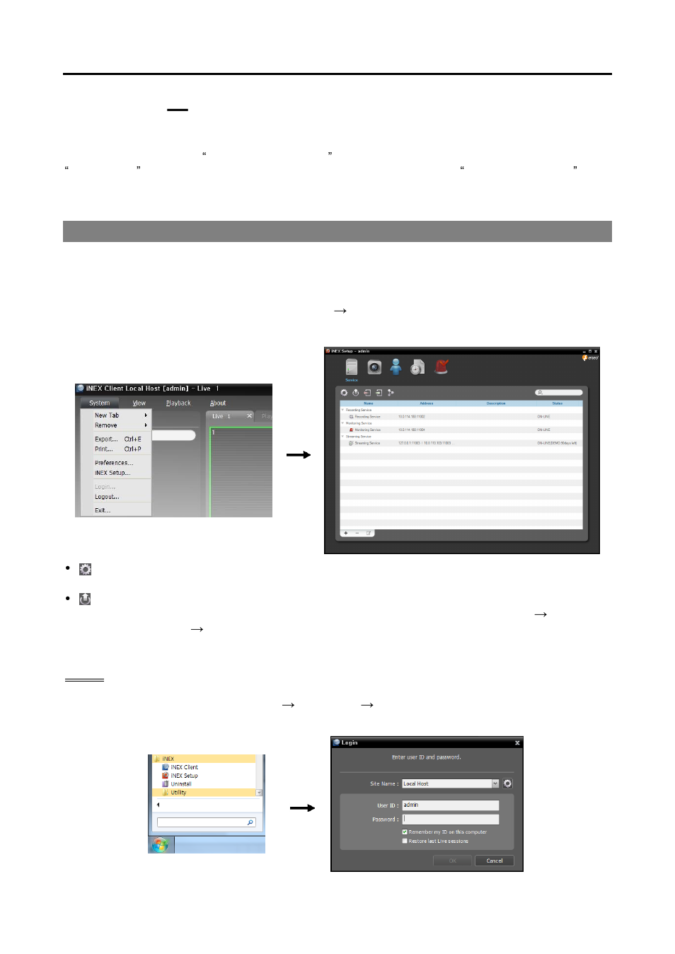 Chapter 3, Getting started, 1 connecting | Chapter 3 — getting started | Eneo PNR-5108 User Manual | Page 17 / 152