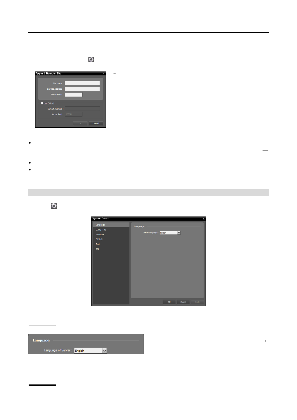 System setup | Eneo PNR-5108 User Manual | Page 18 / 152