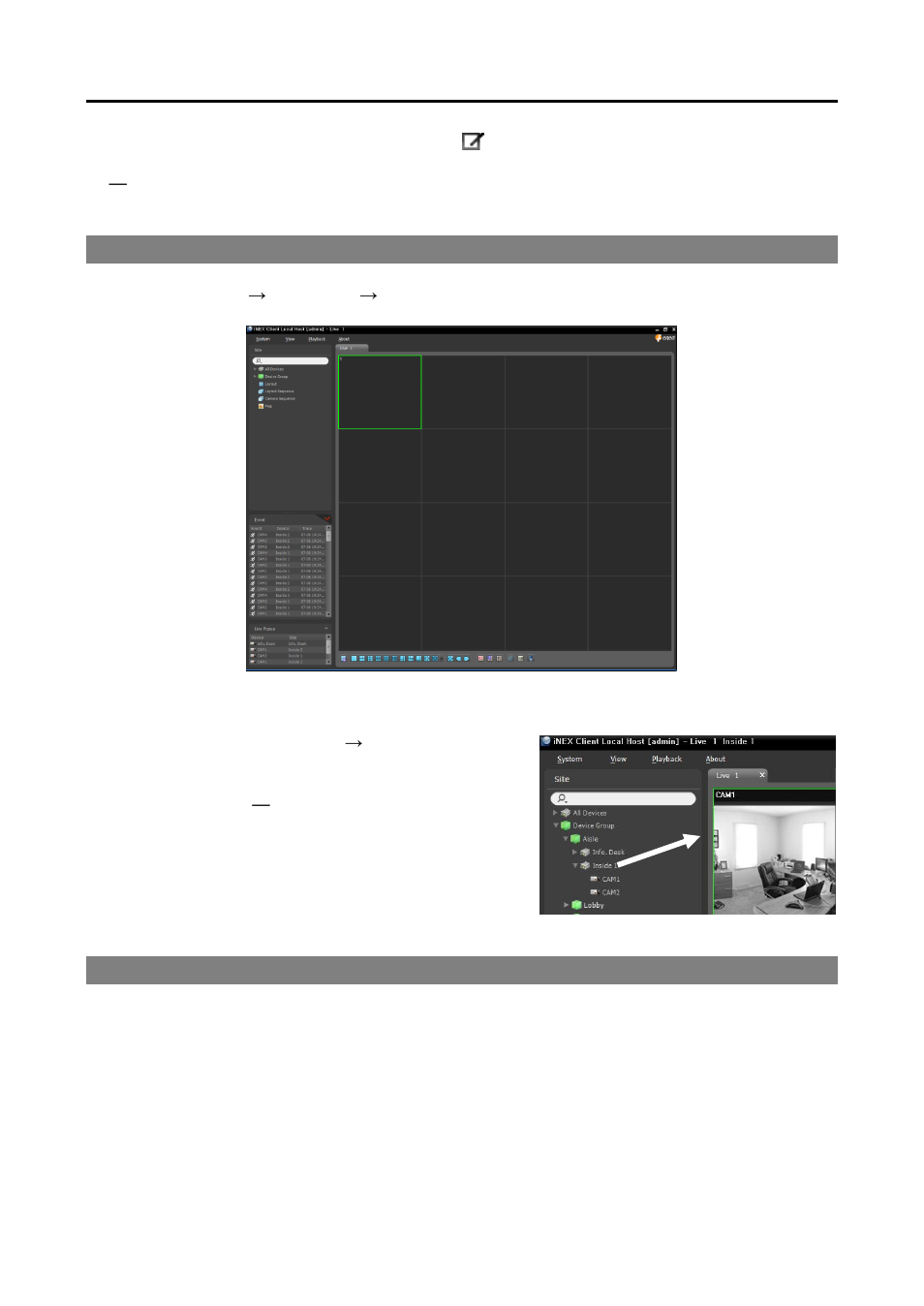 3 live video monitoring 3.4 recording, 3 live video monitoring, 4 recording | Eneo PNR-5108 User Manual | Page 25 / 152