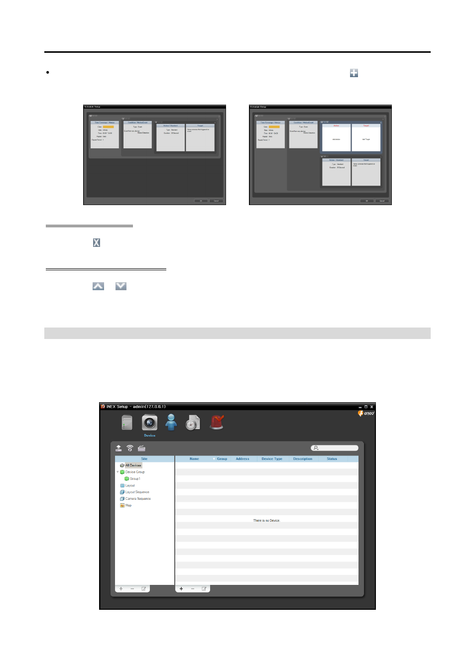 Setting up instant recording | Eneo PNR-5108 User Manual | Page 72 / 152