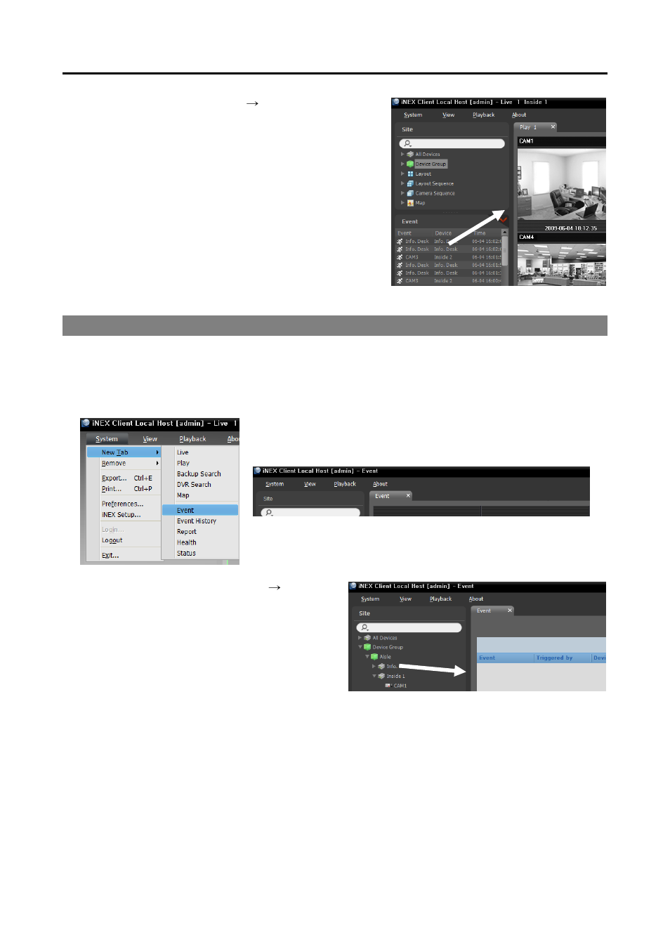 2 handling event recorded video | Eneo PNR-5108 User Manual | Page 86 / 152