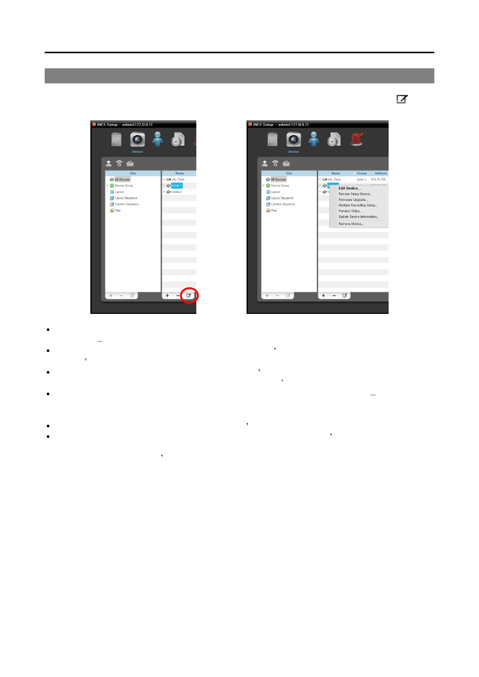 2 managing devices | Eneo PNR-5108 User Manual | Page 98 / 152