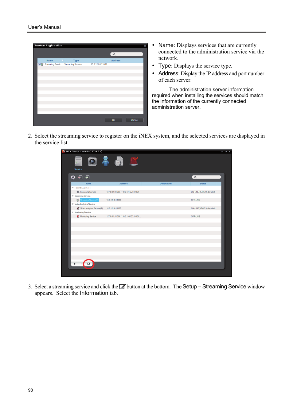 Eneo iNEX Client User Manual | Page 103 / 164