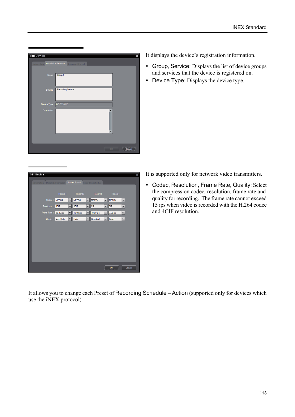 Eneo iNEX Client User Manual | Page 118 / 164